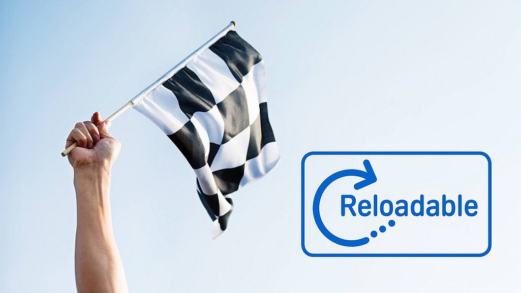 Im Ziel mit der Aral SuperCard Reloadable